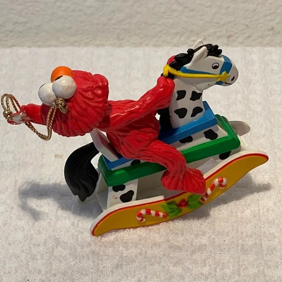 Vintage Jim Henson Sesame Street Elmo Ornament - Picture 6 of 10